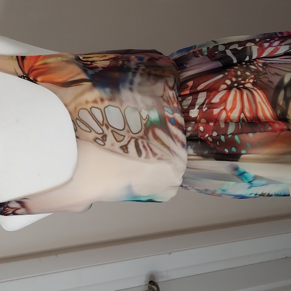 Beautiful silk maxi dress - Picture 4 of 4